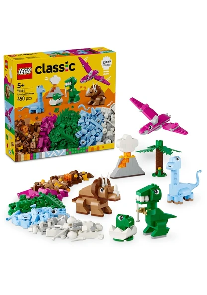 Lego Classic Yaratıcı Dinozorlar 11041 Lisanslı Ürün
