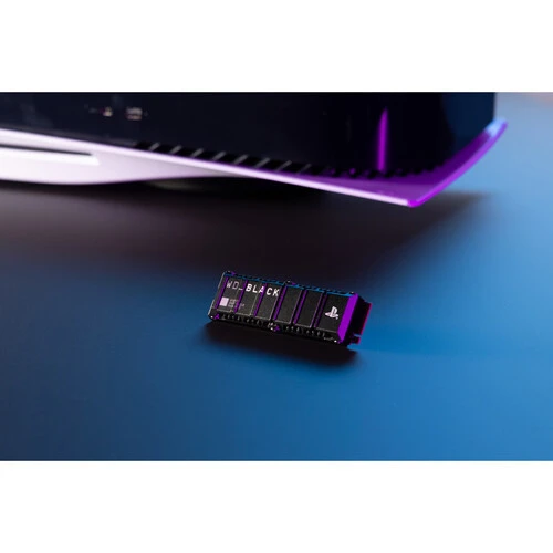WD Black 2TB SN850P 7300MB/S-6600MB/s PS5 Konsolları için Resmi Lisanslı Soğutuculu NVMe M.2 SSD WDBBYV0020BNC-WRSN - 7