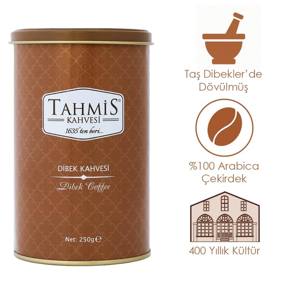 Tahmis Sade Dibek Kahvesi 250 Gr - 2