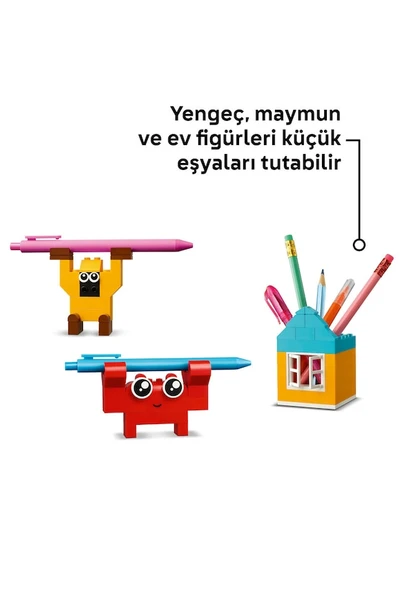Lego Classic Yaratıcı Mutlu Kutu 11042 Lisanslı Ürün - Resim 4