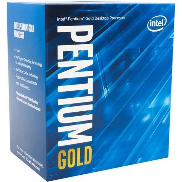 Intel Pentium Dual-Core G5420 3.80GHz Socket 1151 Kutulu Box İşlemci