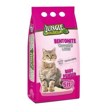 Jungle Kedi Kumu 5 Lt Bentonite Parfümlü