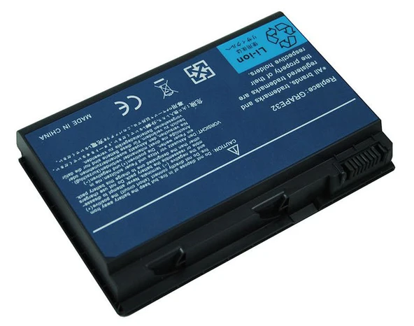 Acer 5220 5620 TravelMate 5520 Notebook Bataryası -Pil GRAPE32 RACL-046