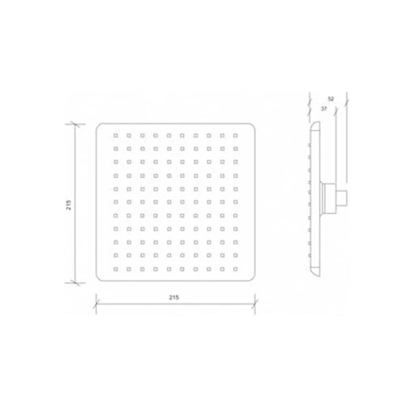 Tema Tetra Ankastre Duş Seti 3 Yollu Krom - 4