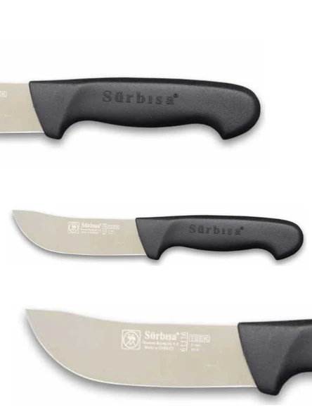 Sürbisa Kasap Bıçağı (Kuşbaşı + Deri Yüzme + Doğrama) 61116 12.0 cm - Resim 2