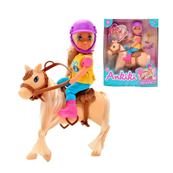 Kaliteli Ankiki Binici Bebek Model Atlı Bebek