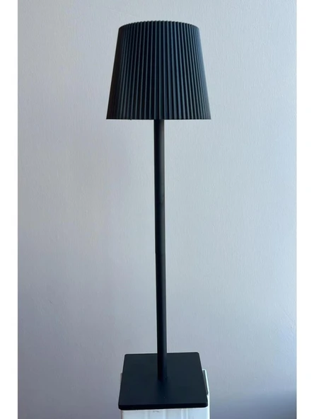 Acar Dekoratif Siyah Masa Lambası - 39 cm ACR-492