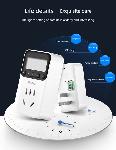 Elektrikli Araç Şarj Zamanlayıcı - D-6-10A Bluetooth Zamanlayıcı (Ağ Gerektirmez) - 6