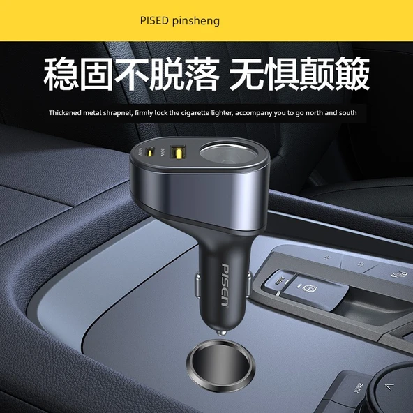 30W Araç Şarj Seti - 1.2m CC Kablolu - Resim 2