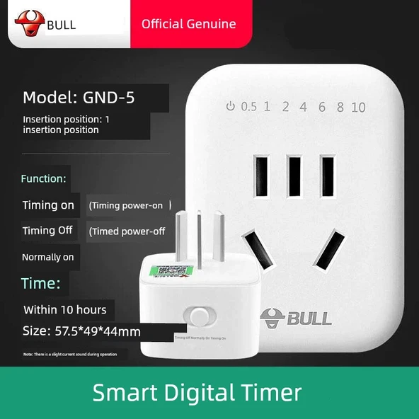 Elektrikli Araç Şarj Zamanlayıcı - D-5 Dijital 10 Saat 10A