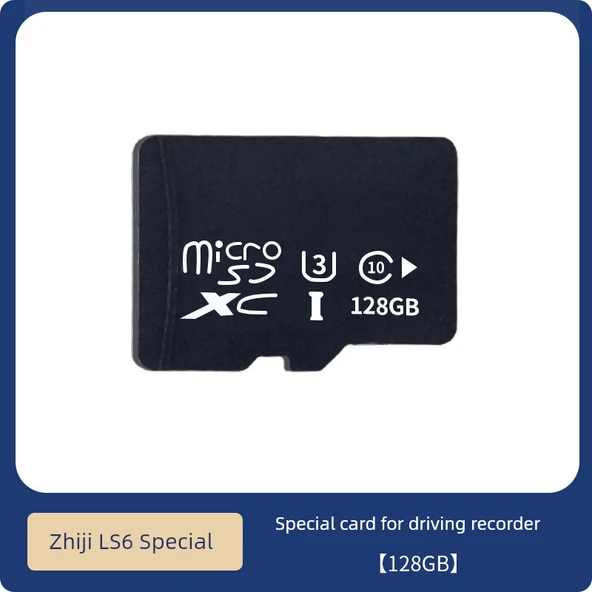 Zhiji Araç İçi Kamera için Yüksek Hızlı TF Kartı - 128GB