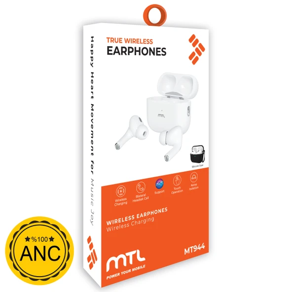 TWS Bluetooth Kablosuz Kulaklık MT944 MTL AKSESUAR