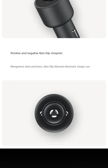 Xiaomi 100W Hızlı Şarj Araç Şarj Cihazı - 1A1C USB-C ve USB-A Portlu - 10