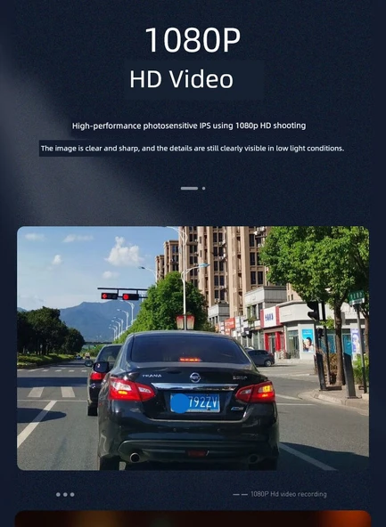 24H Ultra HD Araç Kamerası - Direkt Bağlantılı - 128GB Kartlı - 9