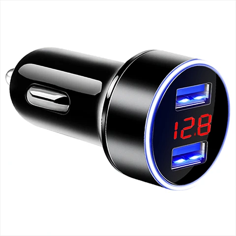 66W Çift USB Süper Hızlı Araç Şarj Cihazı - 5