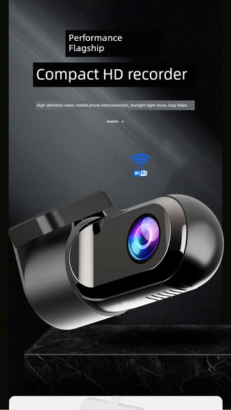 24H Ultra HD Araç Kamerası - Direkt Bağlantılı - 64GB Kartlı - 7