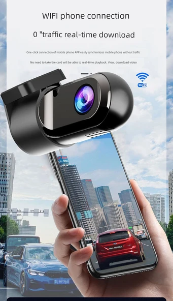24H Ultra HD Araç Kamerası - Çakmak Girişli - 128GB Kartlı - 11