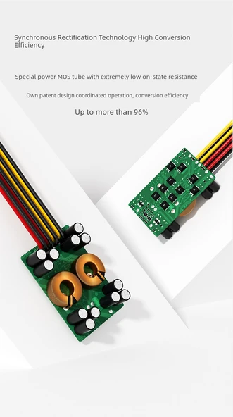 12V - 24V DC Yükseltici Dönüştürücü - J3-12V - 24V2A Plastik - 9