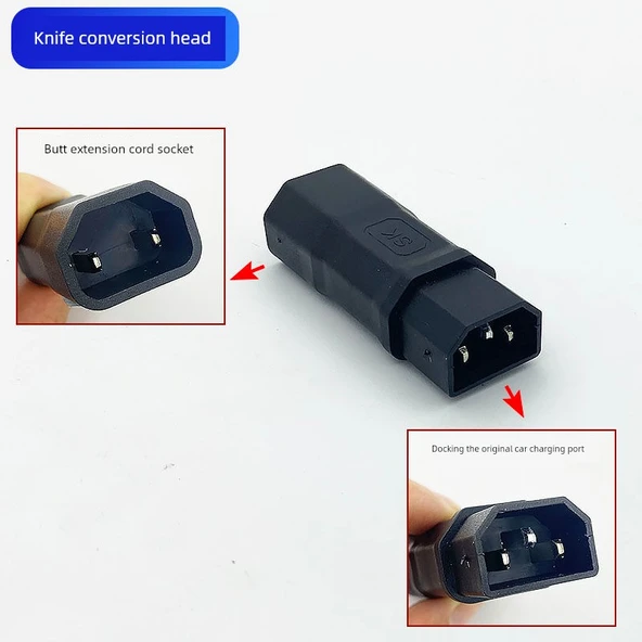 Elektrikli Araç Şarj Dönüştürücü - Yeni GB/Emma/Bıçak Dönüştürücü Başlık