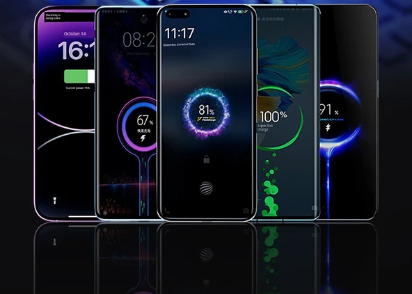 120W Süper Hızlı Şarj Alaşımlı Siyah Araç Şarj Cihazı + Apple 5-14 Hızlı Şarj Kablosu - 11