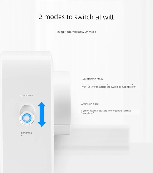 Elektrikli Araç Şarj Timer'ı - Geri Sayım Otomatik Kapanma D-7 - 10