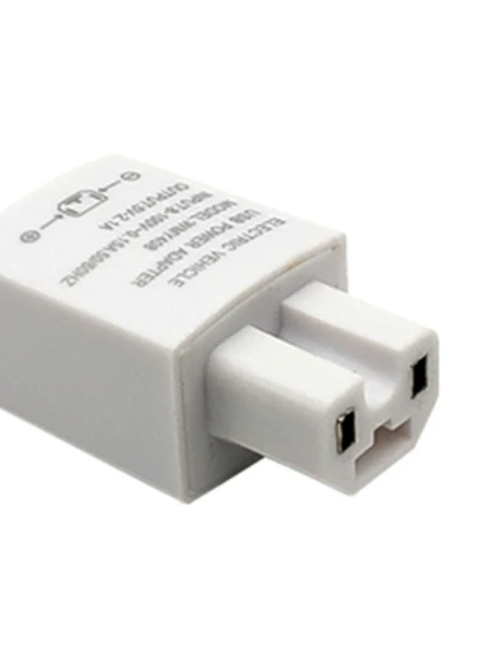 Elektrikli Motosiklet USB Şarj Cihazı 2A Siyah Çift USB - Üçlü Data Kablolu - 3