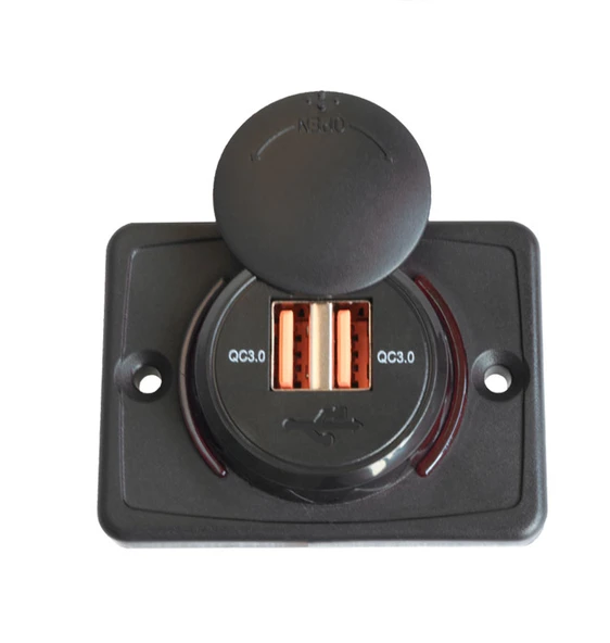 Standart Araç USB Şarj Aleti 12V-24V 3.1A Kırmızı - Resim 6