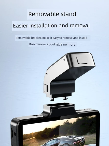 Çift Lensli Araç İçi Kamera - 1440p Standart Sürüm - 64GB - 6