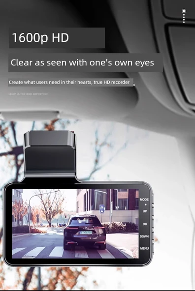 4K Araç Kamerası - Tek Lens - Süper Net - Kartsız - Resim 9