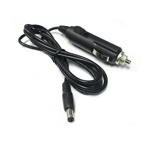12-24V 2A Araç Çakmak - DC5.5 Subwoofer/Hava Temizleyici Şarj Kablosu - 3M + 1.5M Uzatma - Resim 7