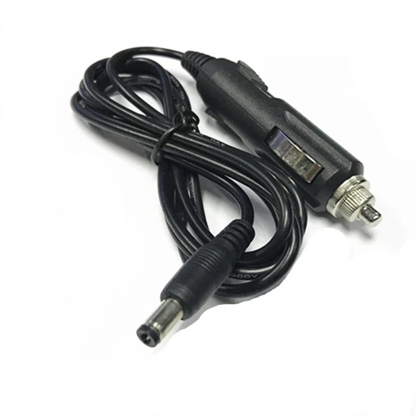 12-24V 2A Araç Çakmak - DC5.5 Subwoofer/Hava Temizleyici Şarj Kablosu - 3M + 1.5M Uzatma - Resim 5