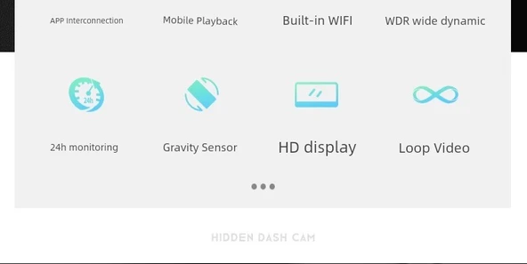 4K Araç Kamerası - Tek Lens - Süper Net - Kartsız - Resim 8