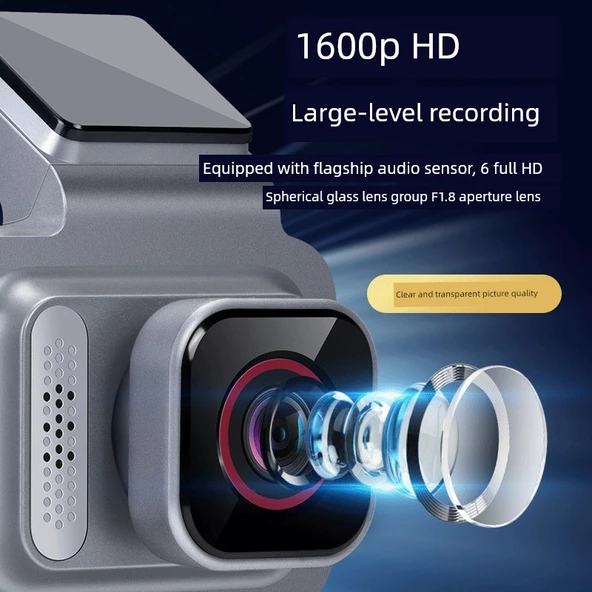 360° Araç İçi Kamera - 64GB Kart, Tek Lens, Süper Net Standart Sürüm - 2