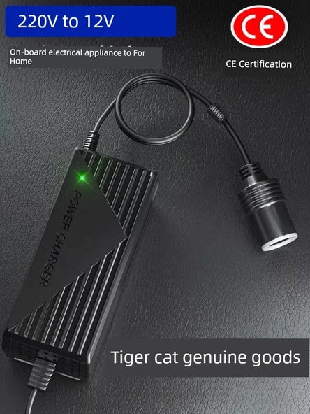 220V - 12V Araç Güç Çevirici - 15A Isı Emicili Sessiz Model - 2