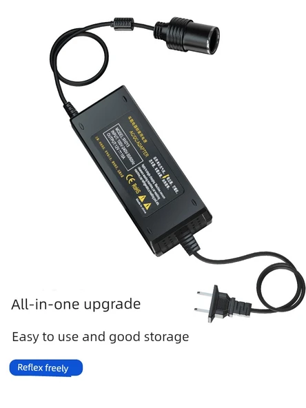 220V - 12V Araç Güç Çevirici - 15A Isı Emicili Sessiz Model - 6