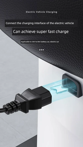 Alüminyum Alaşım PD + Süper Hızlı Şarj Yeni GB 2+2 Fiş ve 1.5m Type-C Hızlı Şarj Kablosu - 10