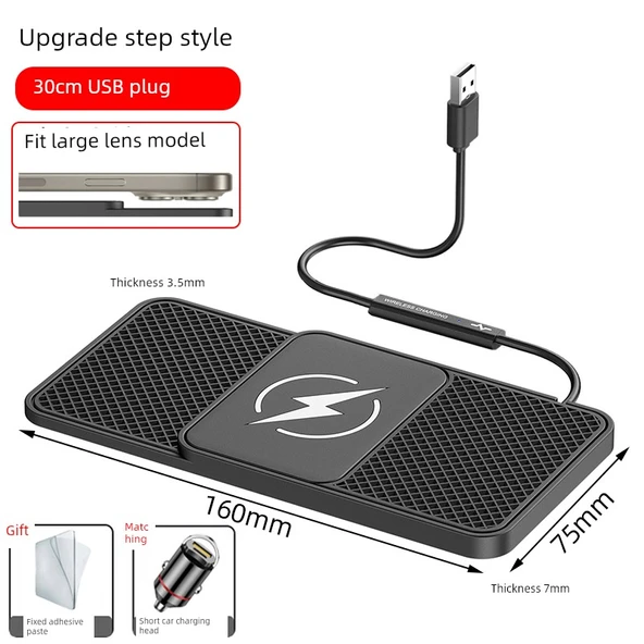 Gizli Halkalı MagSafe Araç Şarjı - 30cm USB 20W