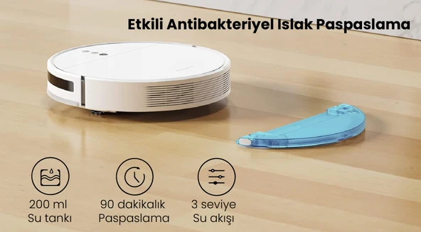Dreame F9 Vacuum Mop Akıllı Robot Süpürge - 3