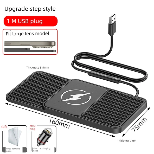 Gizli Halkalı MagSafe Araç Şarjı - 1m USB 20W