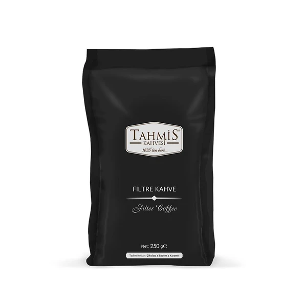 Tahmis Filtre Blend Çekirdek Kahve 250 Gr