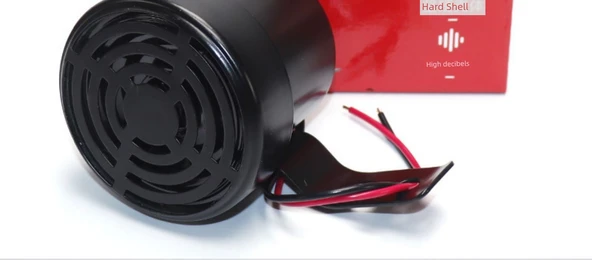 Oto Korna Hoparlörü - 3'ü 1 Arada - Beş Hatlı 12V-24V Üst Düzey - 9