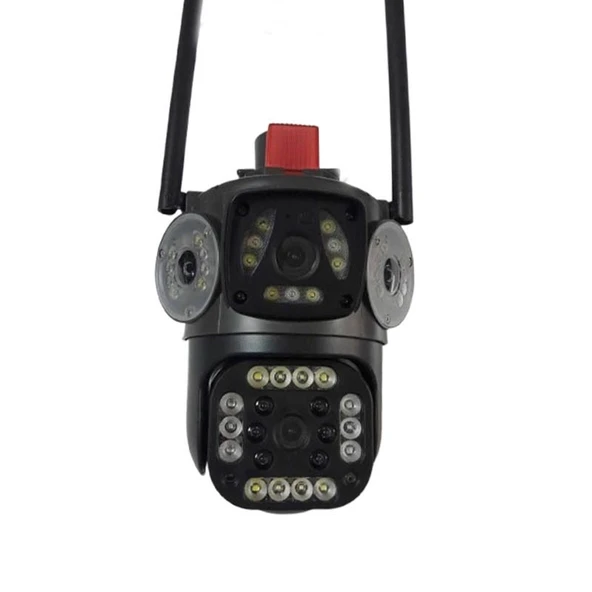 O-Kam-3412 3MP+3MP Dual Lens Wi-fi Full HD Ptz Camera - 3