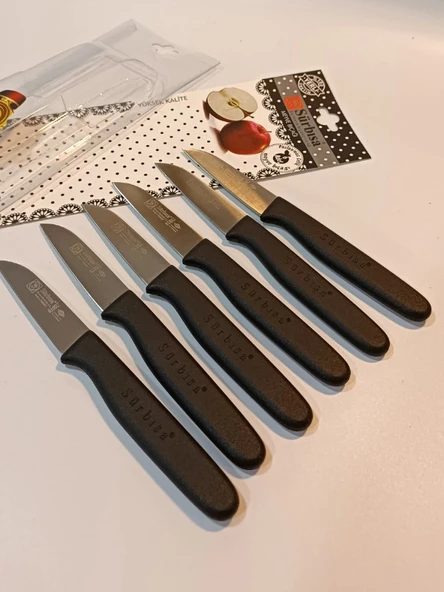 Sürbisa Meyve Takımı (6'lı) 61007 7.0 cm - Resim 4