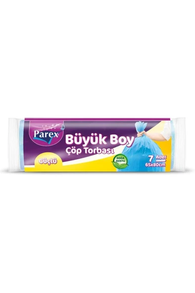 Parex Güçlü Çöp Torbası Büyük Boy 7 Adet