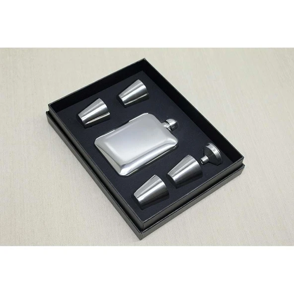 4 Shot Bardaklı Matara Seti - 2