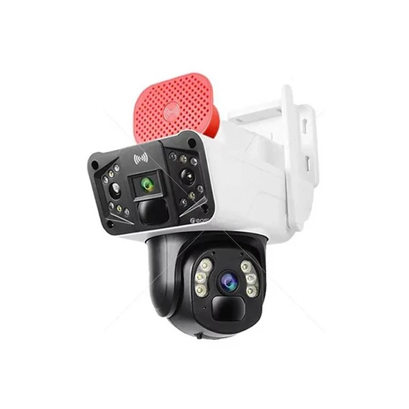 O-Kam 3041 6 MP Gece Görüşlü Wi-Fi Güvenlik Kamerası - 4