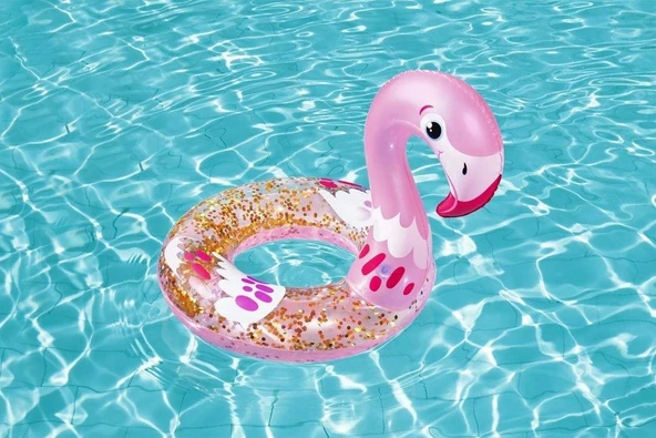 Simli Hayvan Başlı Simit 61 Cm Kugu Flamingo - 2