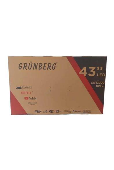 Gr43200 43" 108 Ekran Android 13 Led Tv