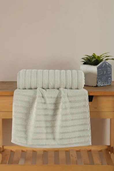 Varol Wave Serisi Premium Micro Cotton Banyo Havlusu 80X150cm - 3
