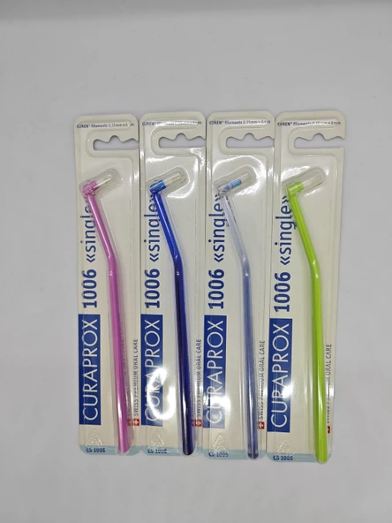 Techtic Curaprox 1006 Single Diş Fırçası Premium Ağız Bakımı - 8